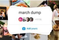 Cara Membuat March Dump IG Viral