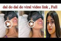 New Viral Video Mask Girl & Mask On Eyes Viral Video