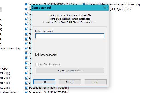 Sangat Mudah Dengan Aplikasi Ini Bisa Membobol Password WinRAR Dengan Mudah