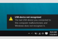 Cara Mengatasi USB Not Recognize dengan Mudah