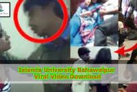 (Only 19 +) Islamia University Bahawalpur Viral Video Link