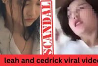 Jean Leah And Cedrick Viral Jeanleah Scandal