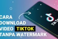 Cara Download Video TikTok Tanpa Watermark Terbaru 2024
